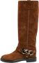 Casadei Pre-owned Suede boots Brown Dames - Thumbnail 1