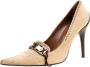 Casadei Pre-owned Suede heels Beige Dames - Thumbnail 1