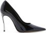 Casadei Super Blade glanzende stiletto pumps Zwart Dames - Thumbnail 1