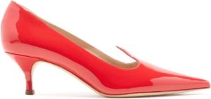Casadei Rode Patentleren Divina Pump Rood Dames