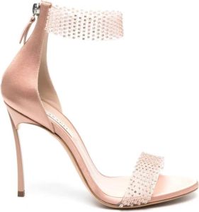 Casadei Roze Cappa Blade Twenties Sandalen Roze Dames
