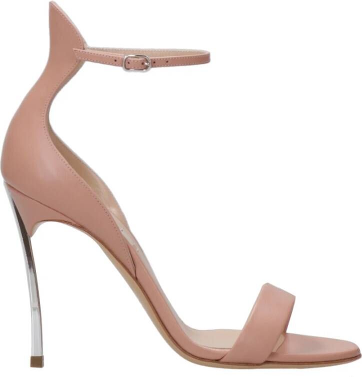 Casadei Roze Kwast Stiletto Hakken