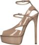 Casadei Sandalen Beige - Thumbnail 1