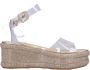 Casadei Sandalen Beige Multicolor Dames - Thumbnail 1