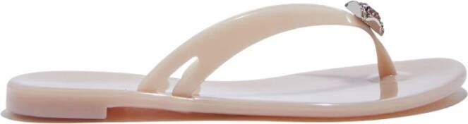 Casadei Flip Flops Beige Dames