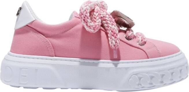 Casadei Juwelen Off-Road Bowe Sneakers Pink Dames