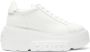 Casadei Logo Leren Platform Sneakers White Dames - Thumbnail 1