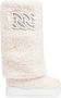 Casadei Sneeuwlaarzen met logo Beige Dames - Thumbnail 1