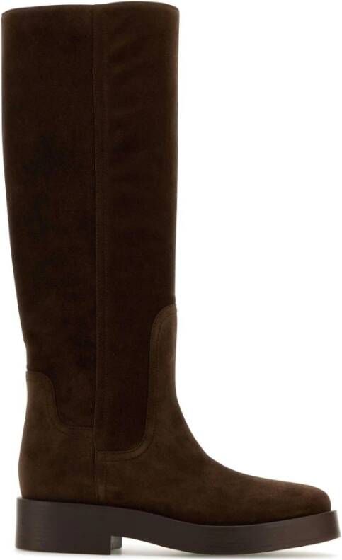 Casadei Stijlvolle Bruine Suède Nomad Laarzen