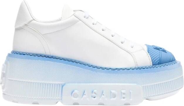 Casadei Stijlvolle Platform Sneakers White Dames