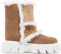 Casadei Stoere Winter Enkellaars Bruin Dames - Thumbnail 1