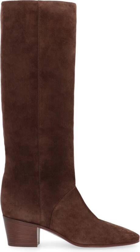 Casadei Suede Kniehoge Laarzen