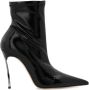 Casadei Super Blade Ultravox enkellaarzen met hak Zwart Dames - Thumbnail 1