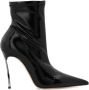 Casadei Super Blade Ultravox enkellaarzen met hak Black Dames - Thumbnail 1