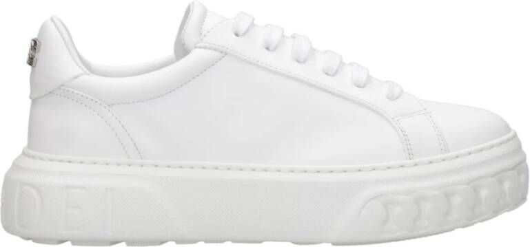 Casadei Witte Sneakers voor Moderne Vrouwen White Dames