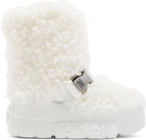 Casadei Witte Yeti Moon Boot Wit Dames