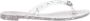 Casadei Zilveren Slippers - Thumbnail 1