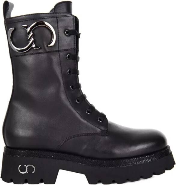 Casadei Zwarte bikerlaarzen