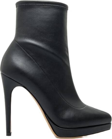 Casadei Zwarte laarzen met 100mm hak