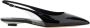Casadei Zwarte Slingback Balletschoenen Patentleer Black Dames - Thumbnail 1