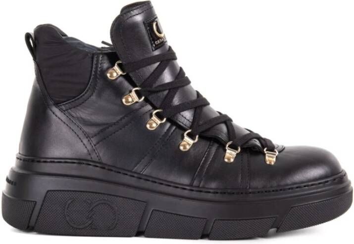 Casadei Zwarte Wintersneakers Black Dames