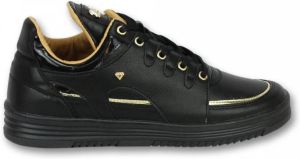 Cash Money Sneakers Heren Schoenen Luxury Black CMS71 Zwart Maten: