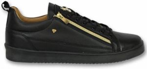 Cash Money Heren Schoenen Heren Sneaker Bee Black Gold CMS97 Zwart Maten: