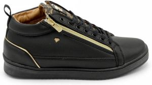 Cash Money Heren Sneaker Majesty Black CMS98 Zwart Maten:
