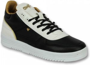 Cash Money Schoenen Heren Online Mannen Sneaker Luxury Black White CMS72 Zwart Maten: