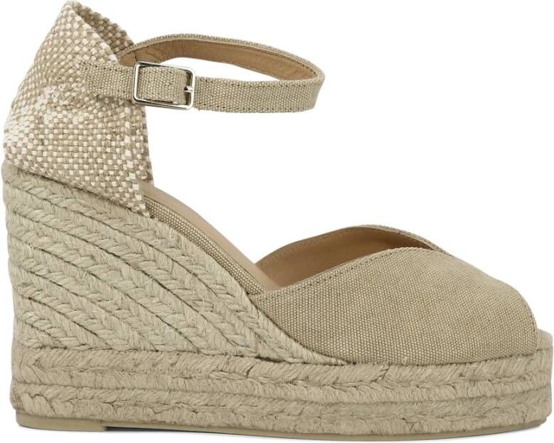 Castañer Beige Espadrilles voor Vrouwen Ss25