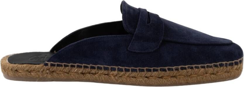 Castañer Blauwe Zomer Espadrilles voor Mannen