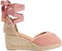 Castañer Stijlvolle Espadrille Sandalen voor Vrouwen Pink Dames - Thumbnail 1