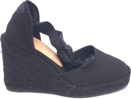 Castañer Carina C Espadrilles Modieuze en Comfortabele Sleehakken Black Dames - Foto 4