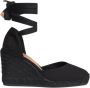 Castañer Carina C Espadrilles Modieuze en Comfortabele Sleehakken Black Dames - Thumbnail 1