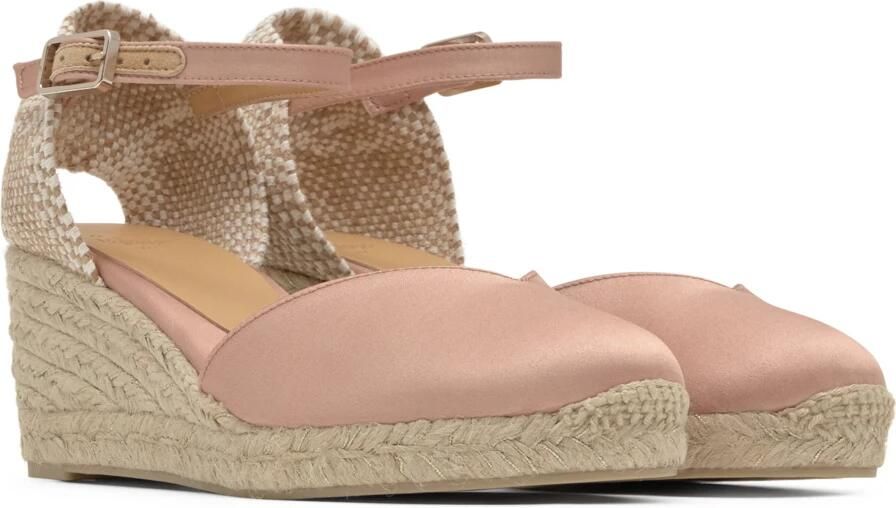 Castañer Alpargata MET 7 CM Sleehak Beige Dames - Foto 6