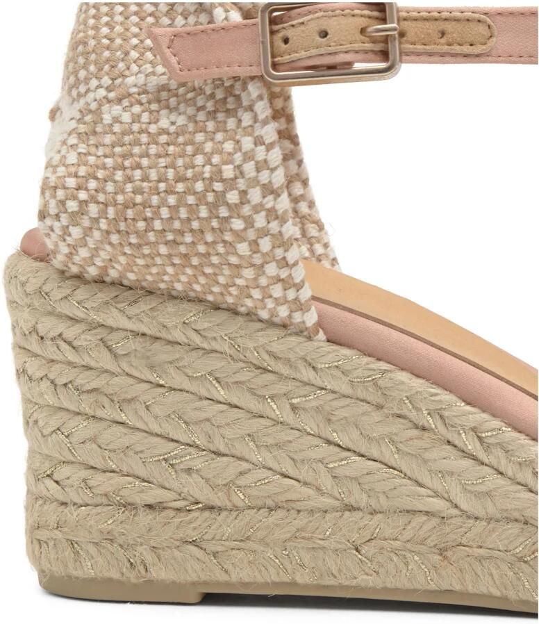 Castañer Alpargata MET 7 CM Sleehak Beige Dames - Foto 5