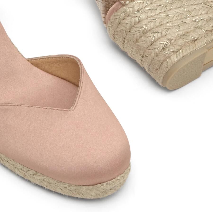 Castañer Alpargata MET 7 CM Sleehak Beige Dames - Foto 3