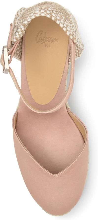 Castañer Alpargata MET 7 CM Sleehak Beige Dames - Foto 7
