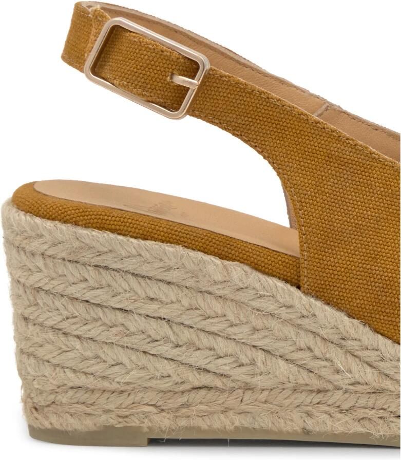 Castañer Espadrille MET 7 CM Wighak Yellow Dames - Foto 5