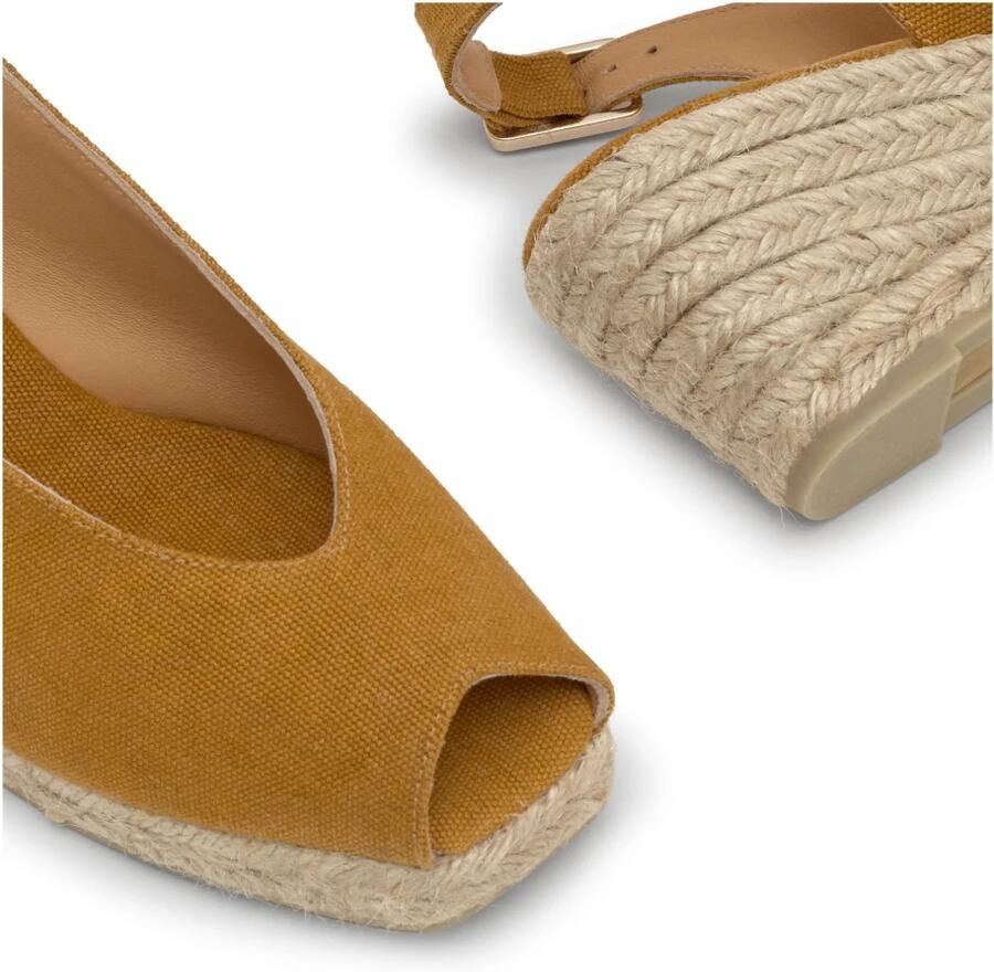 Castañer Espadrille MET 7 CM Wighak Yellow Dames - Foto 3