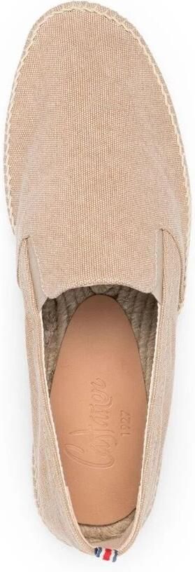 Castañer Beige Katoenen Espadrilles met Raffia Zool - Foto 2