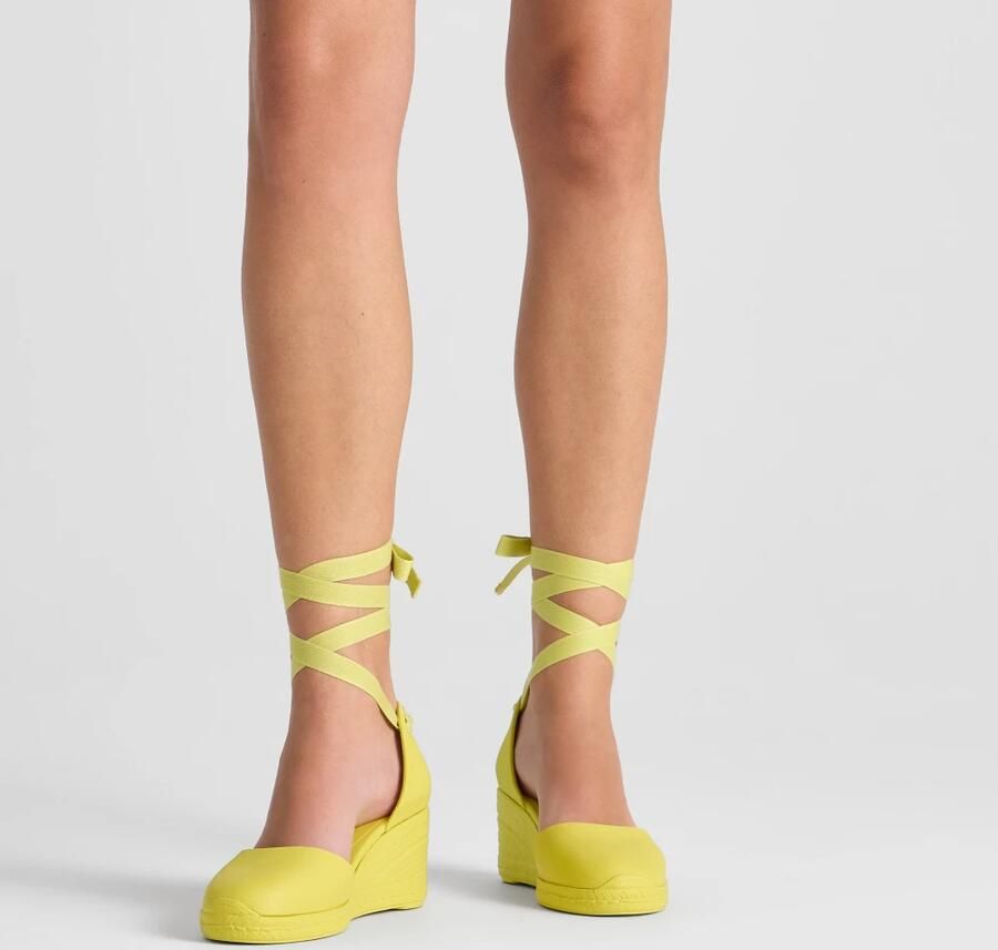 Castañer Espadrilles 'Careen' geel - Foto 4