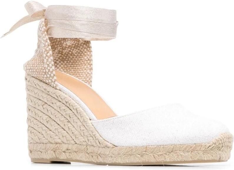 Castañer Carina 90mm Espadrilles met sleehak - Foto 3