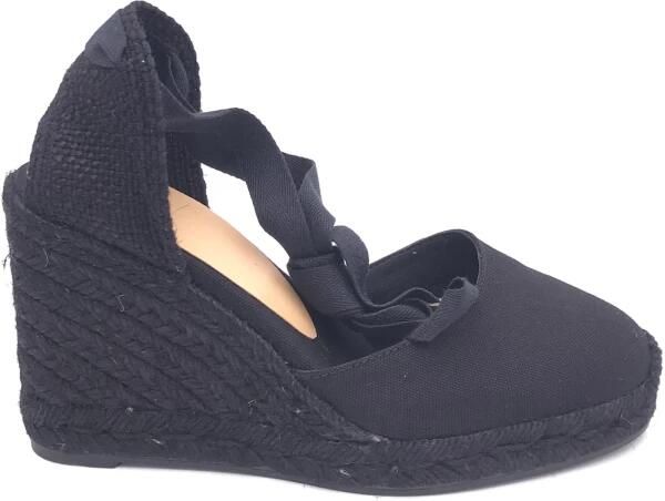 Castañer Carina C Espadrilles Modieuze en Comfortabele Sleehakken Black Dames