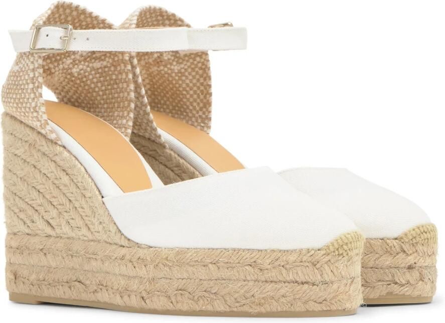 Castañer Espadrilles 'Carol' lichtbeige wit - Foto 2