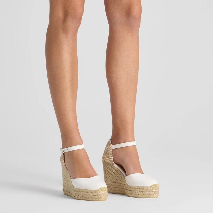 Castañer Espadrilles 'Carol' lichtbeige wit - Foto 3