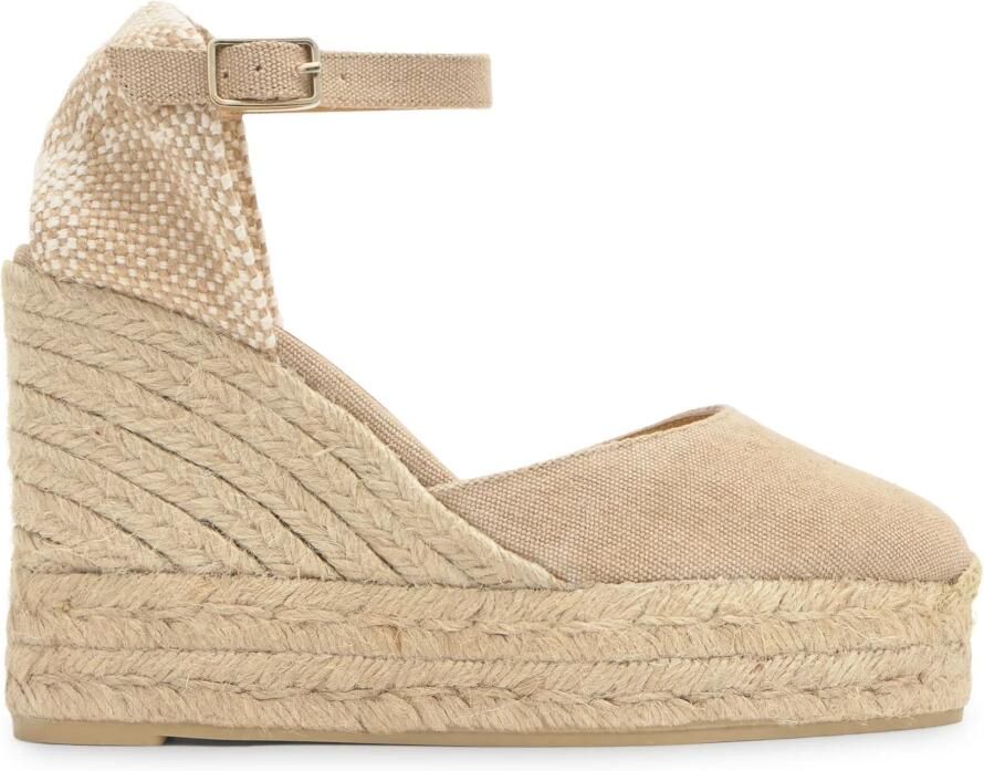 Castañer Carol 8Ed 002 11 cm sleehakken Beige Dames