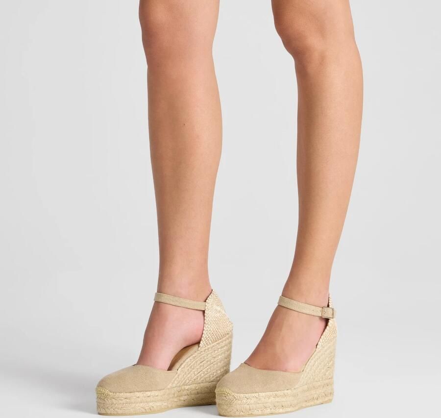 Castañer Carol 8Ed 002 11 cm sleehakken Beige Dames - Foto 2