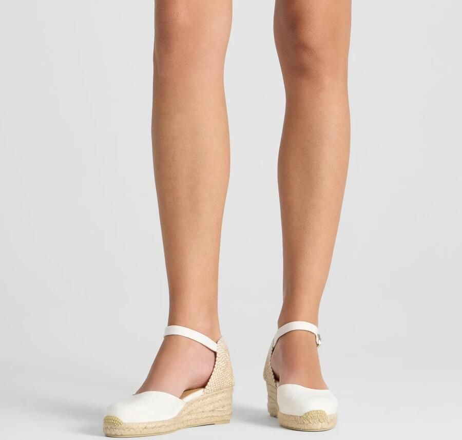 Castañer Espadrilles 'Carol' lichtbeige wit - Foto 4