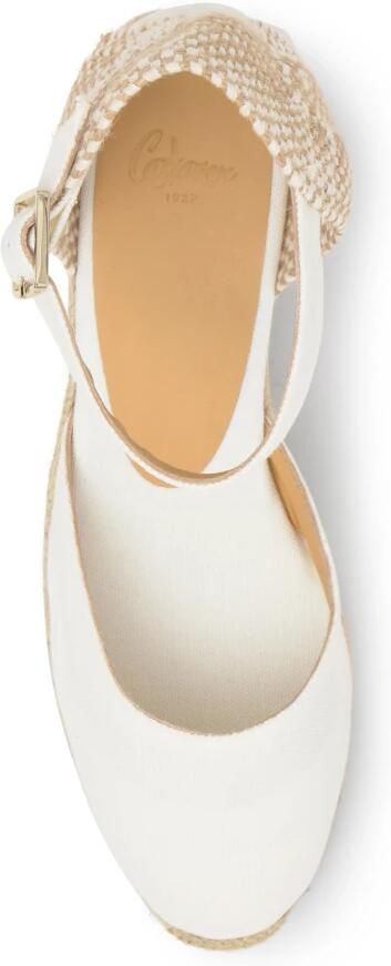 Castañer Espadrilles 'Carol' lichtbeige wit - Foto 3